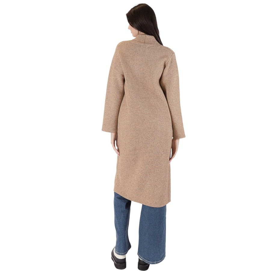 Clothing Lyla u0026 Luxe | Judith Long Coat In Camel