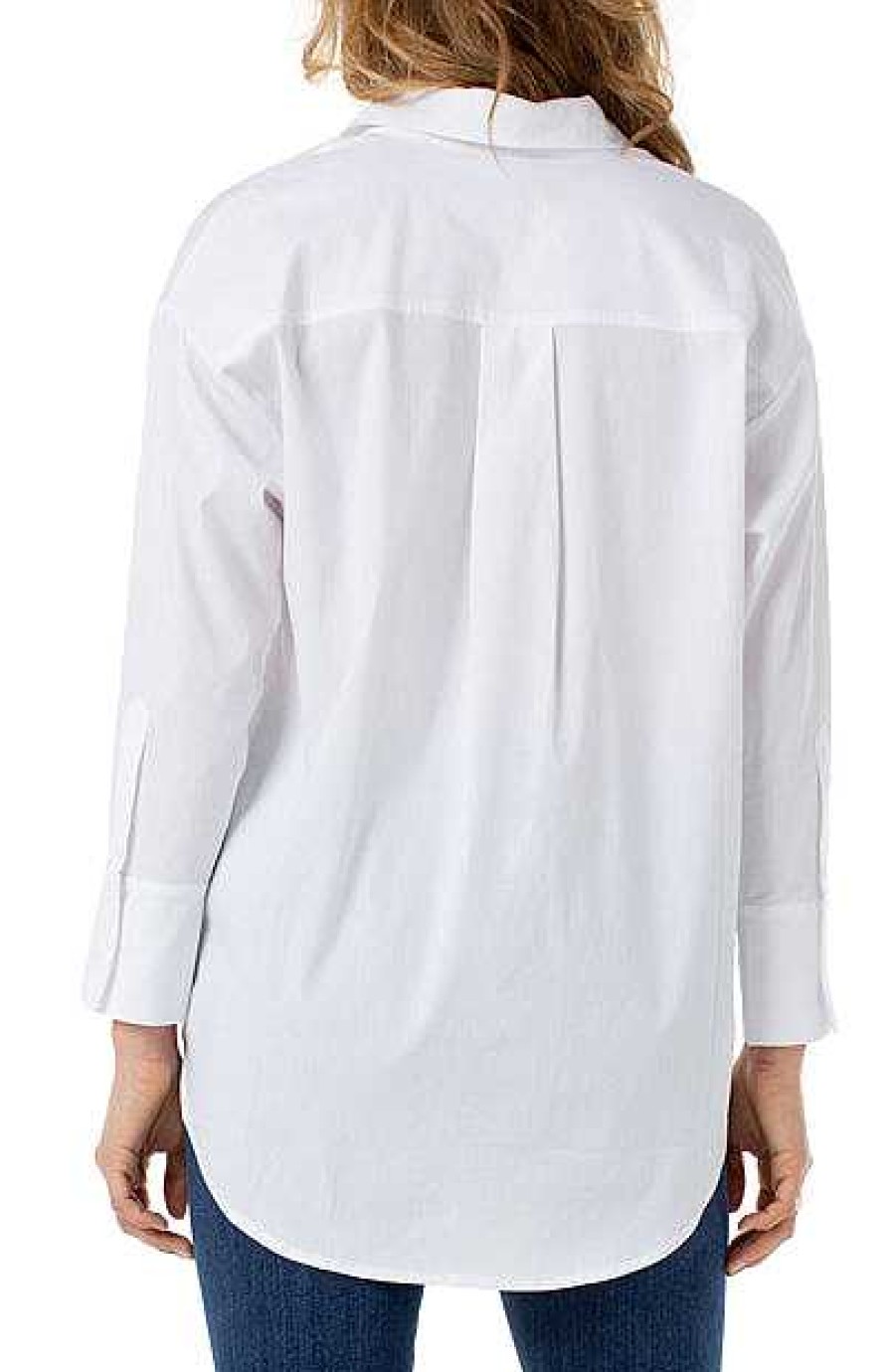 Clothing Liverpool | Oversized Classic Button Down Shirt White