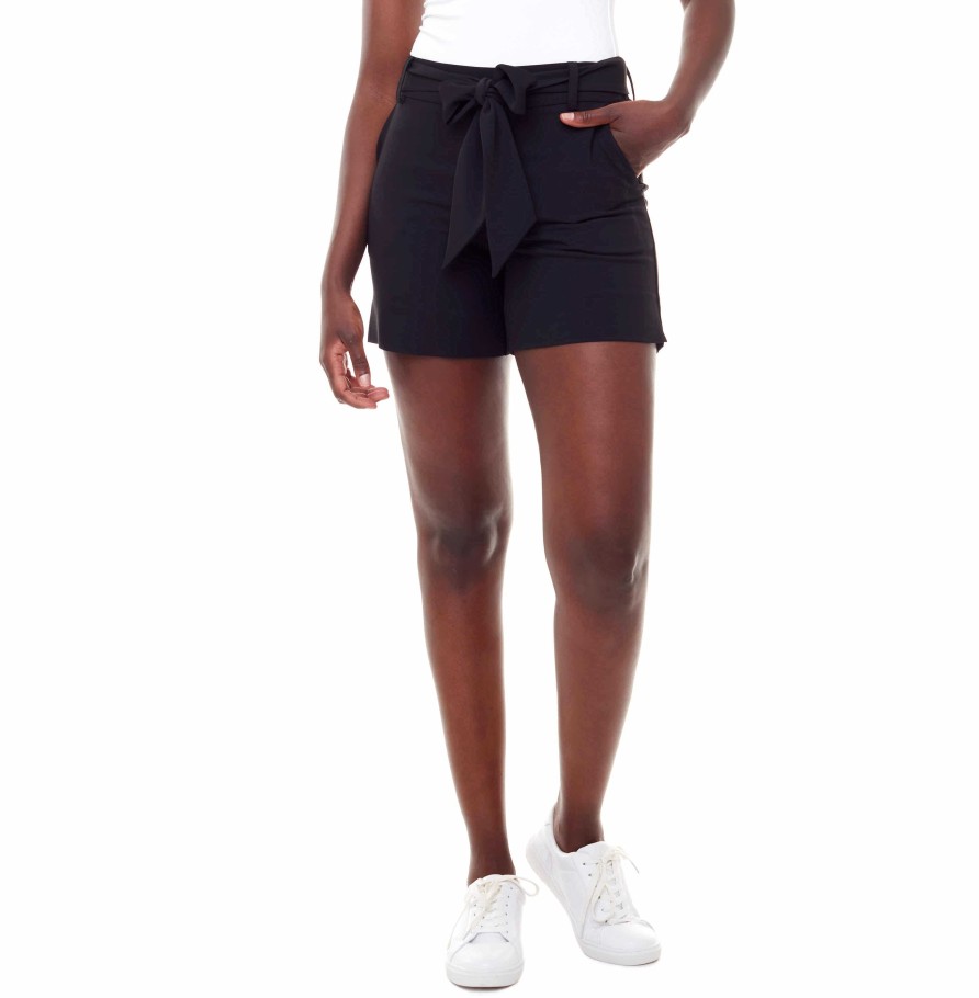 Clothing I Love Tyler Madison | Victorian Vegan Silk Shorts Black