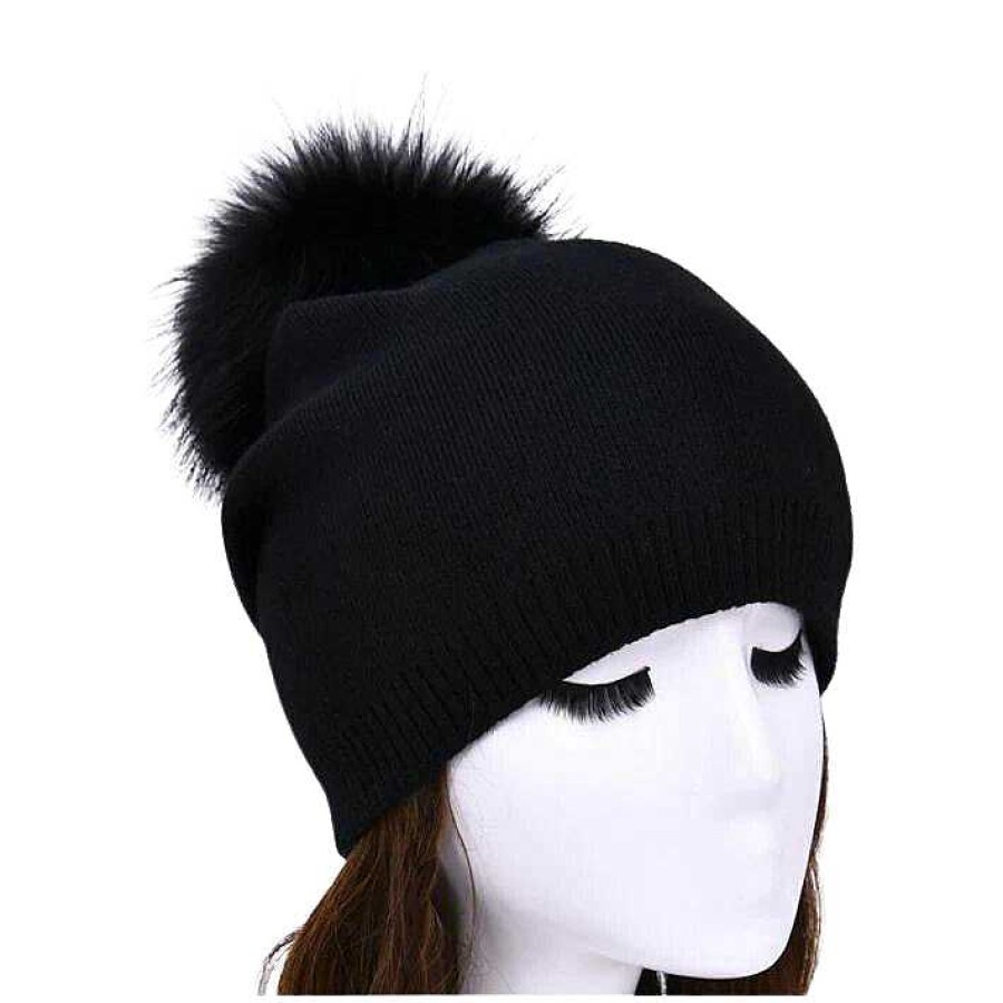 Accessories PNYC | Pnyc Evelyn Beanie Black