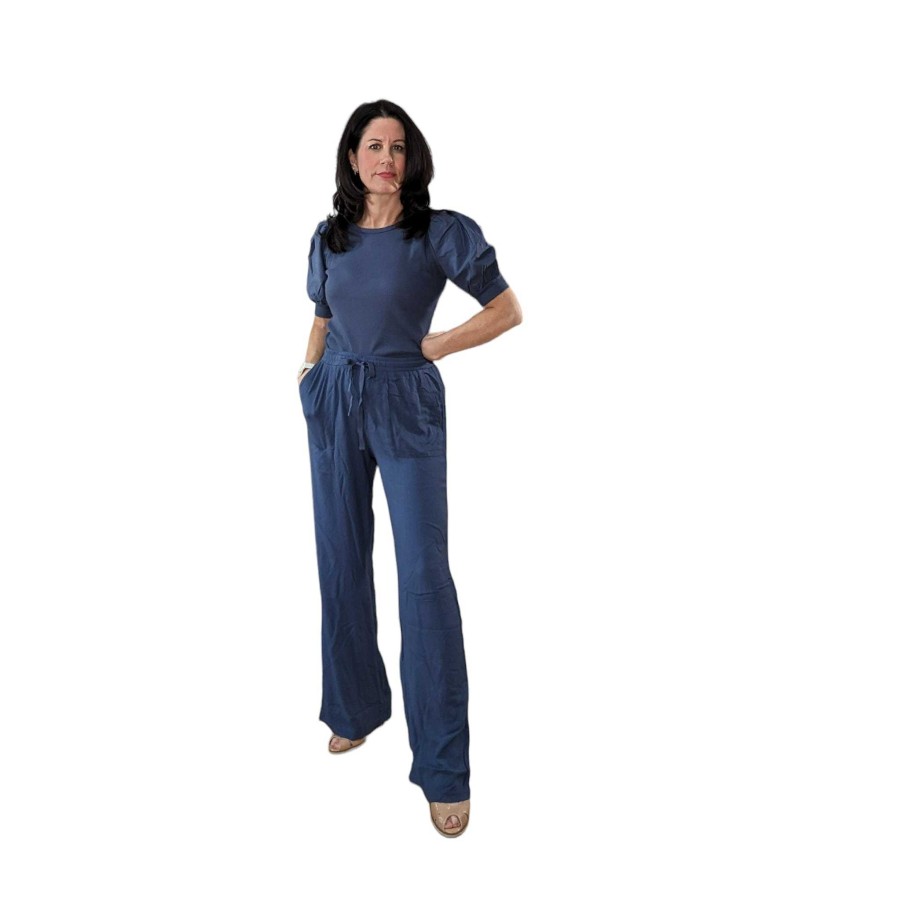 Clothing Bobi | Wide Leg Pant Coast