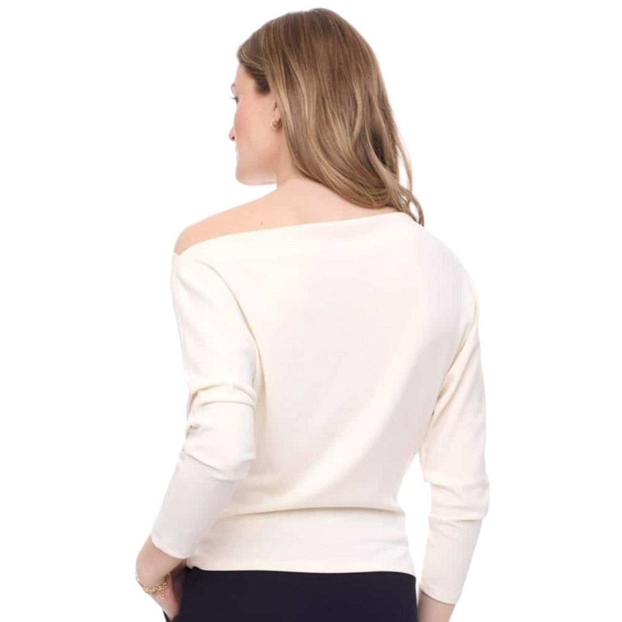 Clothing I Love Tyler Madison | Dolman Sleeve Top In Ivory